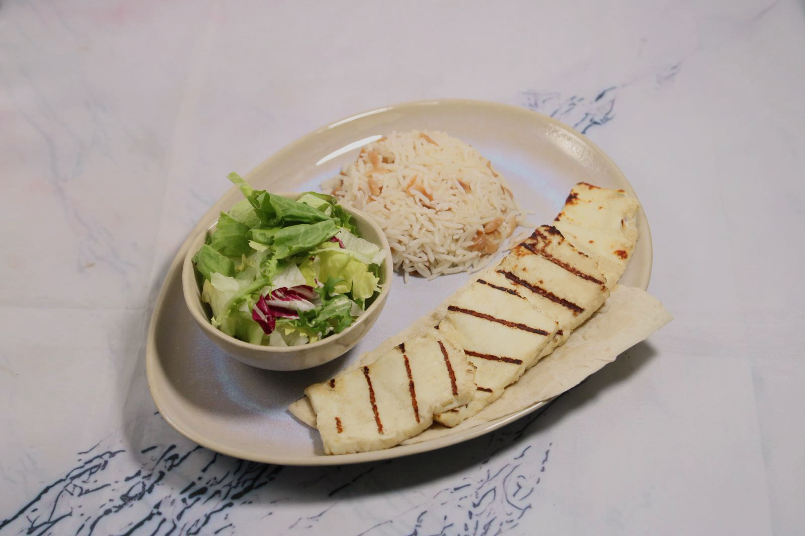 Assiette Halloumi Grillé