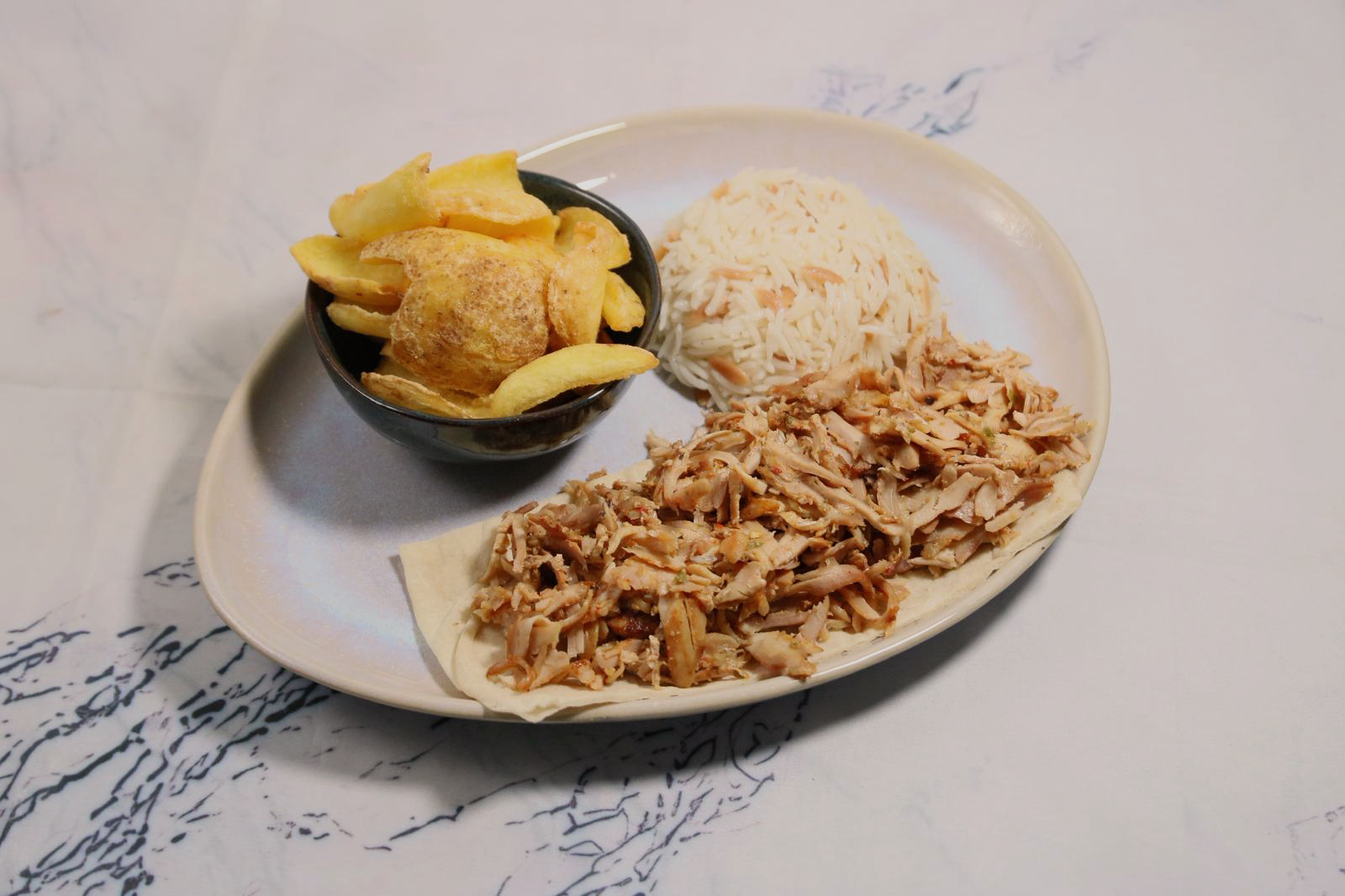 Assiette Shawarma Poulet